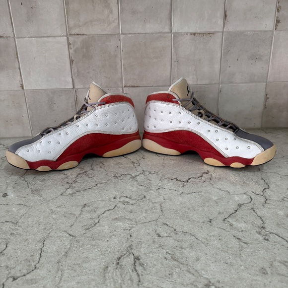 Nike Air Jordan 13 Retro Grey Toe Sneakers 2014 Men 9.5 414571-126 Leather Suede - Picture 7 of 14